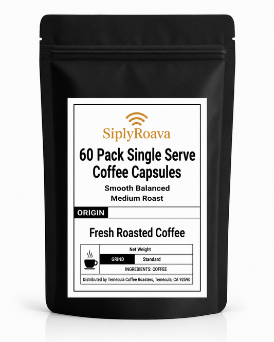 60 Pack Single Serve Coffee Capsules