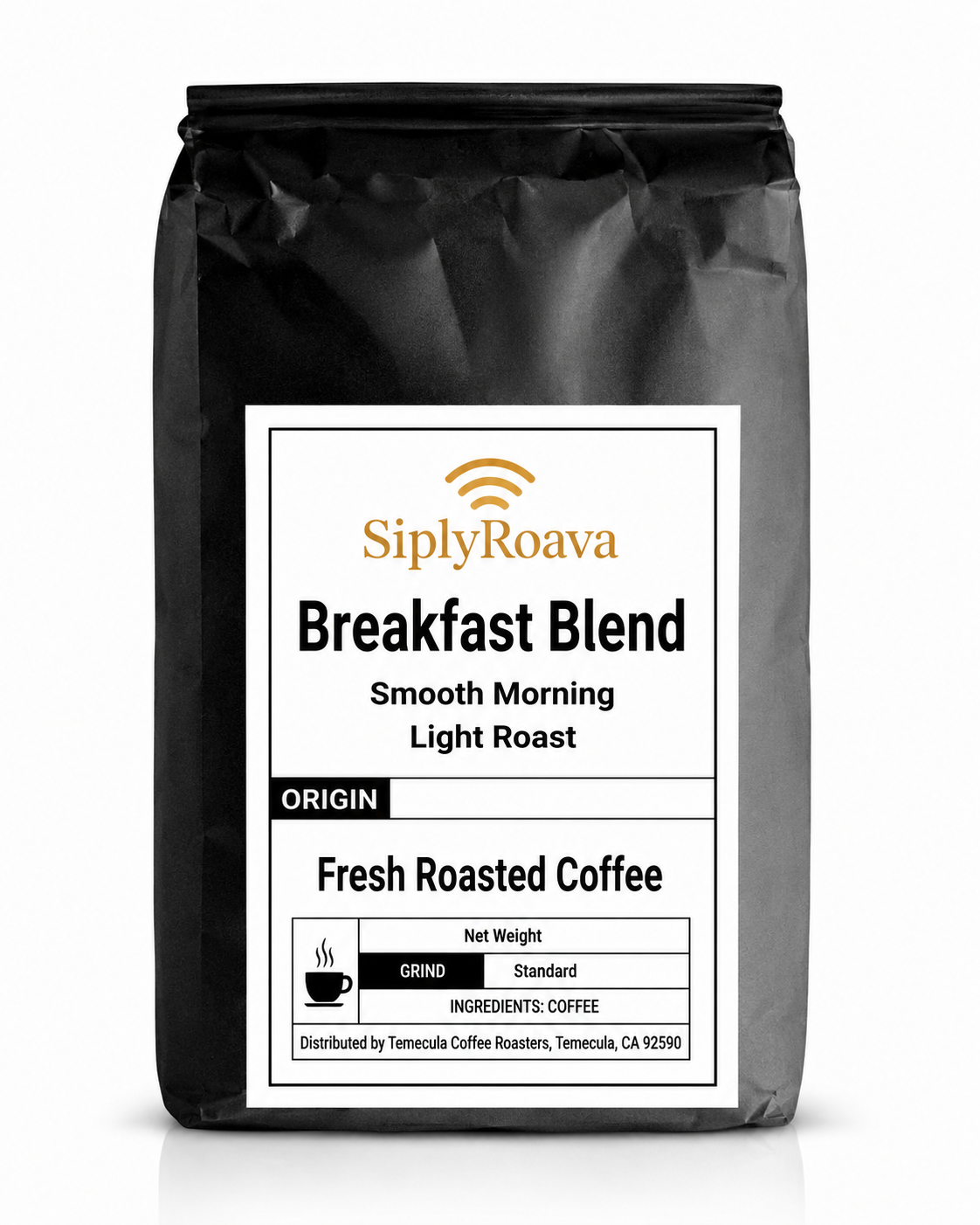 Breakfast Blend Coffee Smooth Morning Light Roast
