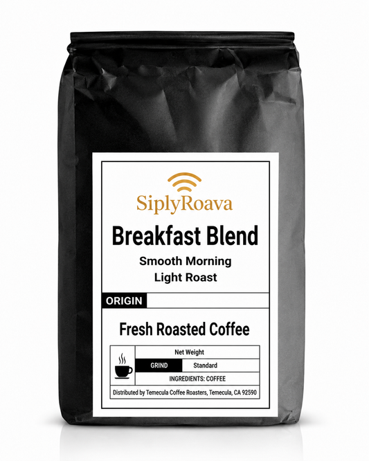 Breakfast Blend Coffee Smooth Morning Light Roast