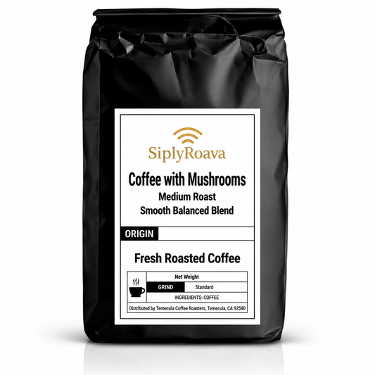 Coffee with Mushrooms Medium Roast