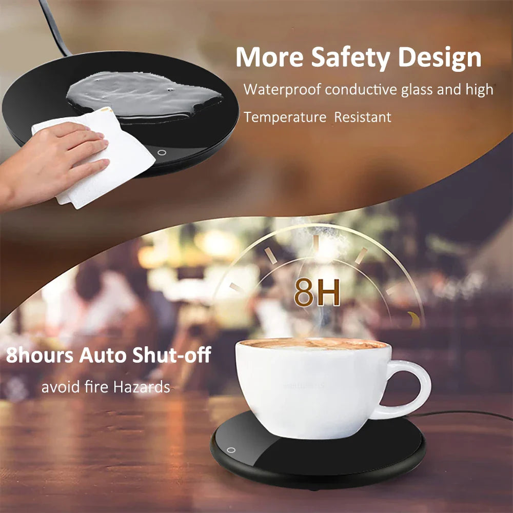 USB Mug Warmer – Electric Coffee Cup Heater for Office & Home Use