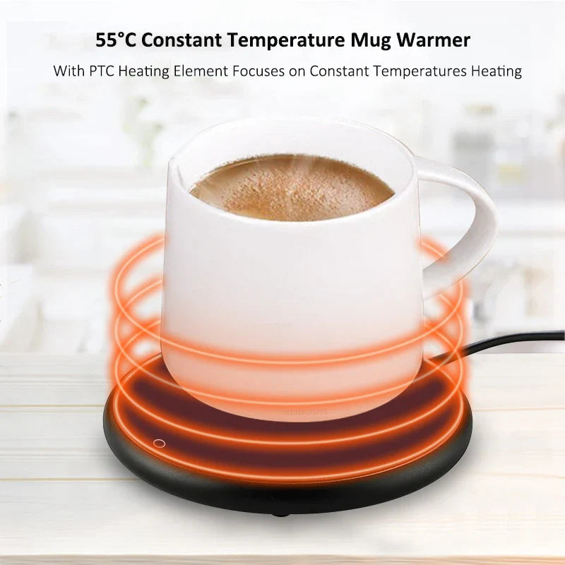 USB Mug Warmer – Electric Coffee Cup Heater for Office & Home Use