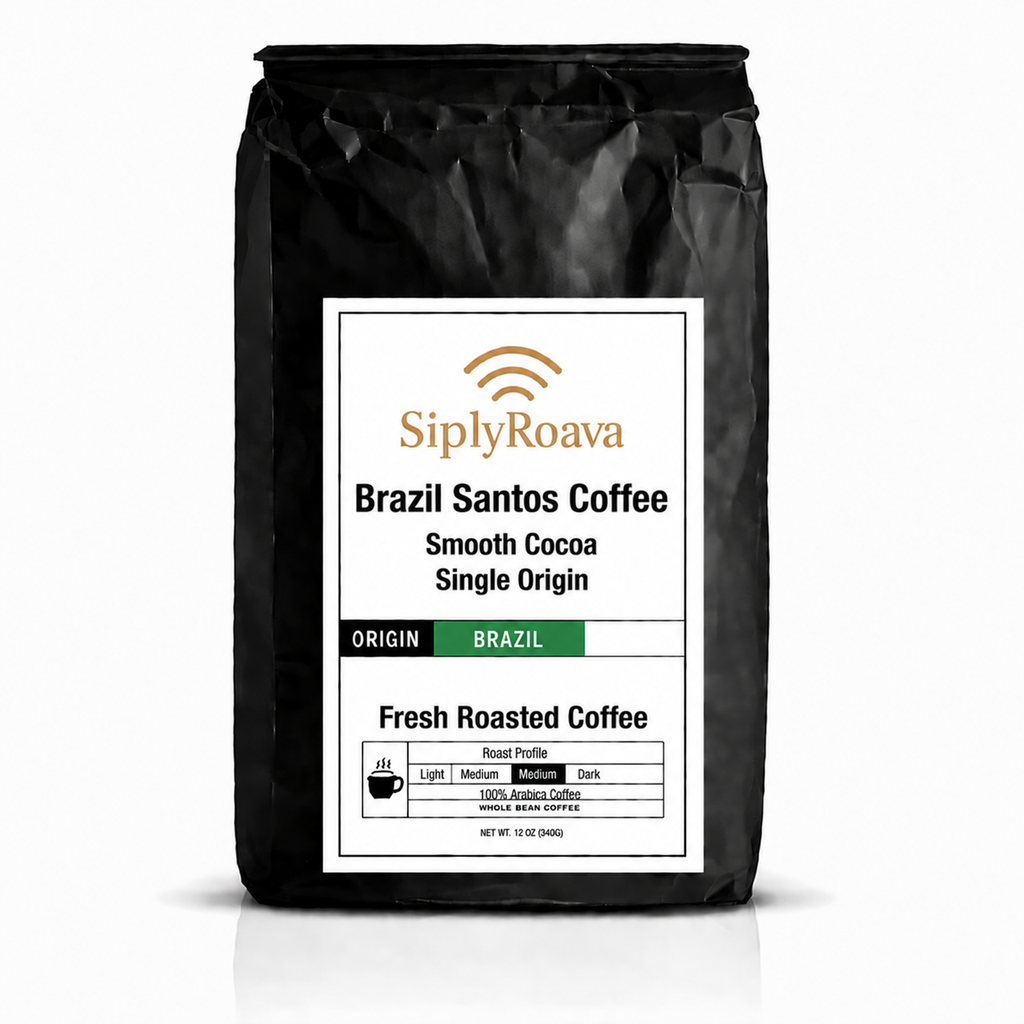 Brazil Santos Coffee Smooth Cocoa Single Origin