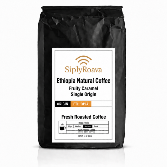 Ethiopia Natural Coffee Fruity Caramel Single Origin
