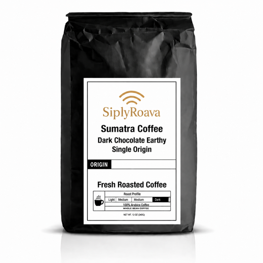 Sumatra Coffee Dark Chocolate Earthy Single Origin