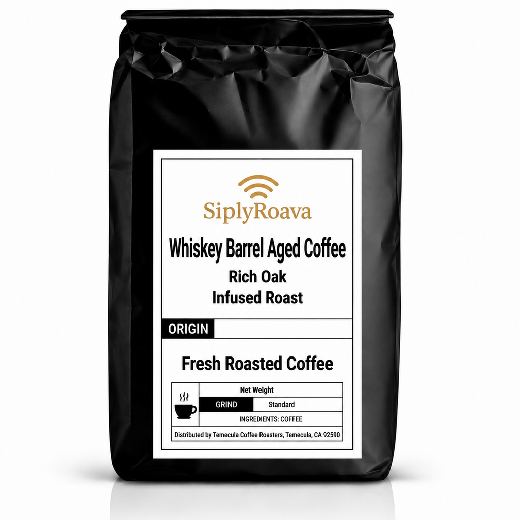 Whiskey Barrel Aged Coffee Rich Oak Infused Roast